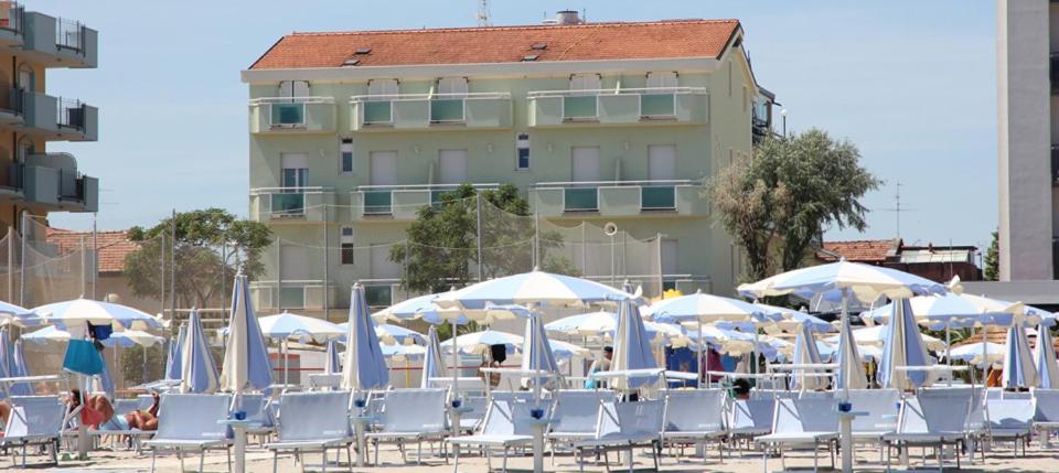Hotel Rosati Римини Экстерьер фото